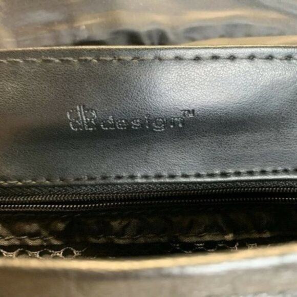 bb design tm black Leather Sling  bag carry crossbody - Picture 5 of 9